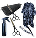 Feather Combo Barber Shop N 3, Cape, Razor, Spray Bottle, 2 Scissors 0