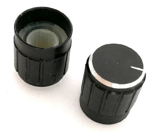 Aluminum Knob Potentiometer Black Audio Color 0