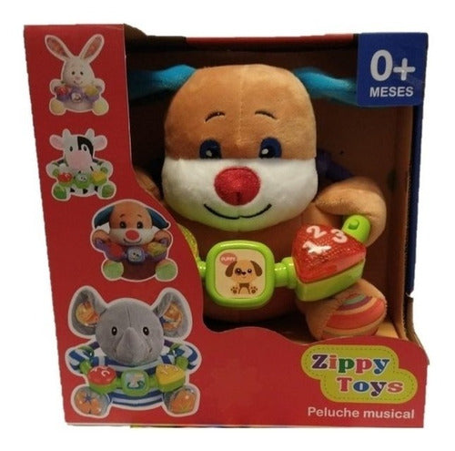 Zippy Toys Musical Plush Toy for Baby Light Sound Sharif Express 6