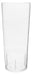 Kovalplast Long Drink Disposable Glasses Crystal PS X 50u 0