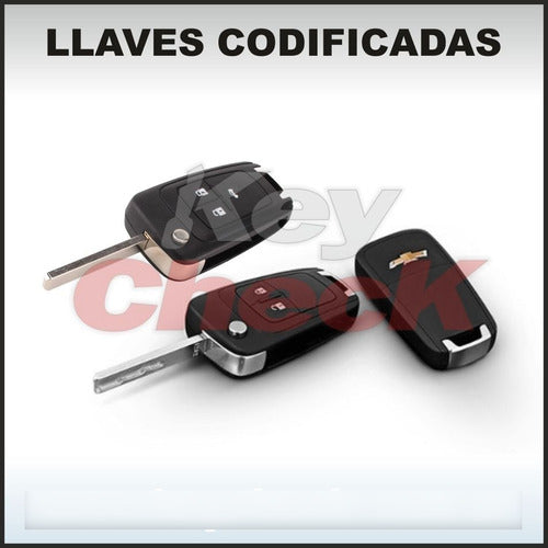 Chevrolet Carcasa Llave Telemando Cruze Onix Prisma Spin Agile Tracker 1