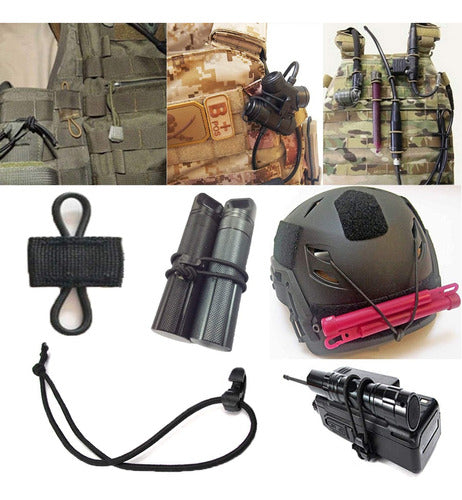 BSGB Tactical Molle Kit Accessories for Backpacks Hooks Straps 7