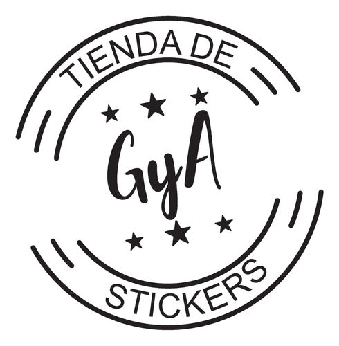 Sticker Vinilo Tematico Autoadhesivo Independiente Pack X10 3