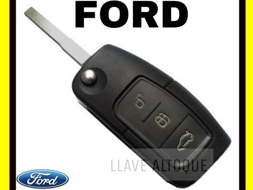 Key Duplicate for Ford Fiesta Kinetic with Remote Control Immediately 0