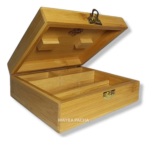 Premium Bamboo Wood Box for Storage - Blunt King 0