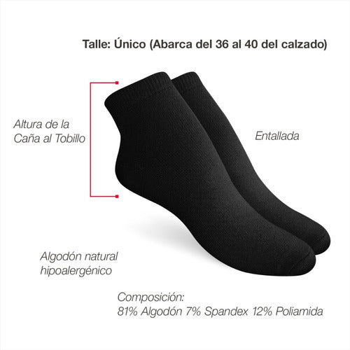 Elemento Short Socks Women Pack of 6 Art. 101.3 2