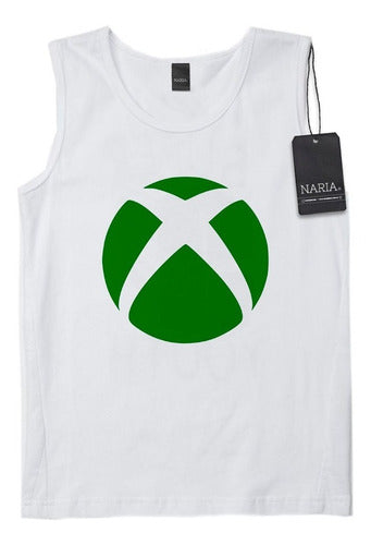 Naria Store Musculosa Niño Xbox Dibujo Art Logo - Maxb1 0