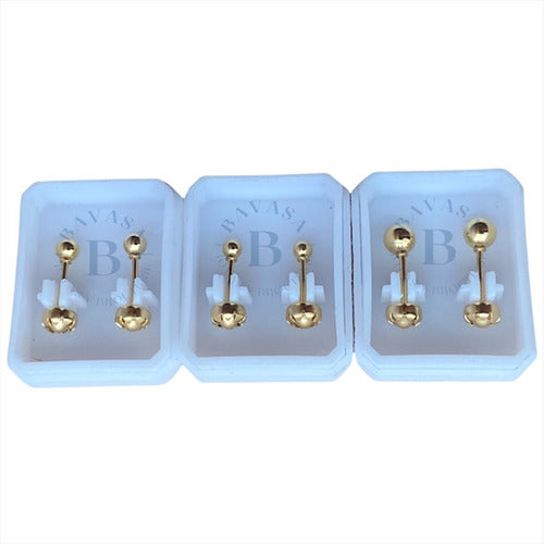 Bavasapiercing Gold Opener X3 Pairs Surgical Steel Openers 1