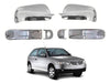 Kit 4 Chrome Door Handle Covers for VW Gol G3 and G4 Power 4