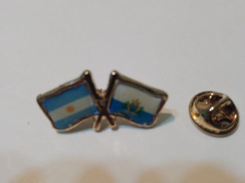 San Marino Pins Argentina Flag - 2 cm 0