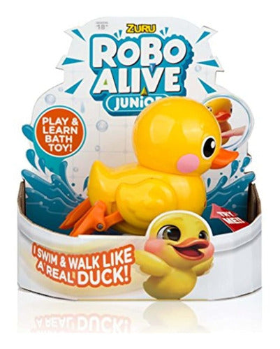 Juguete De Baño Con Batería Robo Alive Junior Little Duck De 0