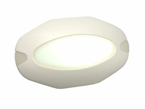 Luz Cortesia Abs Branca 28 Mini Leds Luz Branca Barco 2 Un 1