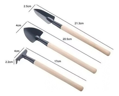 Bonsai Gardening Tool Set J10 - Small Metal Tip Tools 1