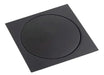 DMC Matte Black Drain Grate for Shower Floor 10x10cm 0