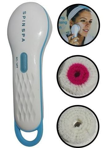 Spin Spa Cleaning Brush - Facial and Body Cleansing and Massager 1