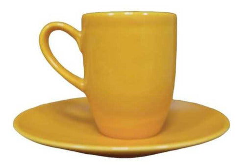 KUTHAYA Set Vajilla 4 Piezas Plato Postre / Jarro Mug 4