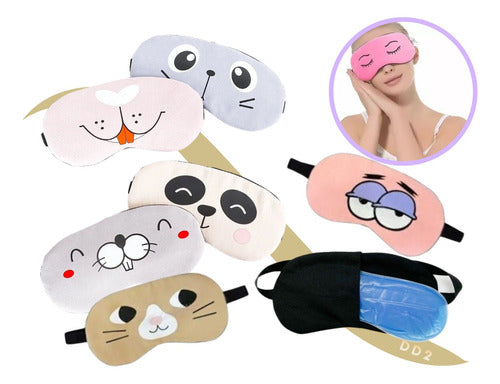 DD2 Relaxing Hot-Cold Gel Eye Mask for Sleeping - Designs 3