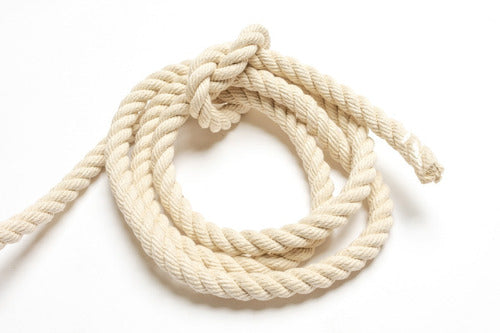 Twisted Pure Cotton Rope 16mm x 10m 0