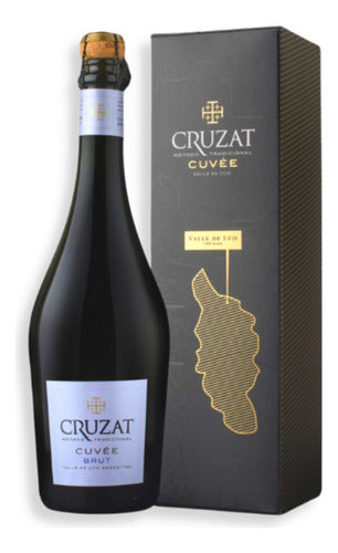 Cruzat Cuvee Brut Champagne with Case 750ml - Pack of 6 Bottles 1