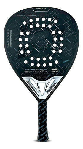 Royal Padel Europe Pro Hibrida Black And White 0