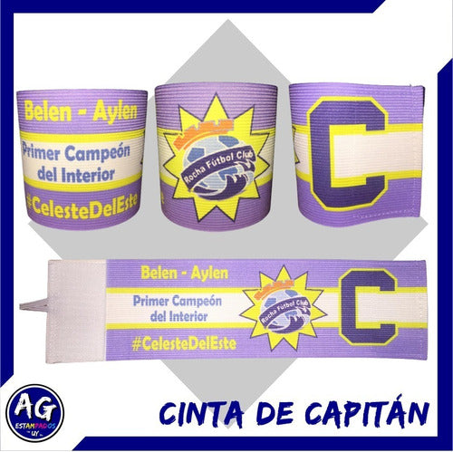 Cinta De Capitán Personalizadas - Brazalete De Capitán 3