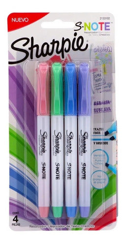 Sharpie Pastel Markers Blister Pack of 4 0