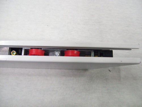 Set of 4 TECMET R49 Sliding Window Rollers Módena 45º Aluminum 9
