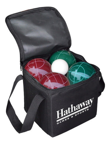 Hathaway Bowling Set, Green and Red, Complete Set 0