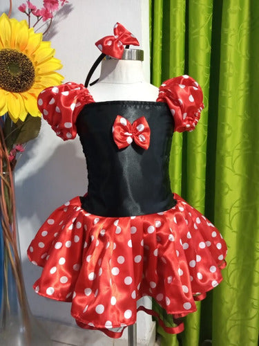 JARA BETINA Excellent Red/Black Minnie Costume - Girls from 1 Year 4