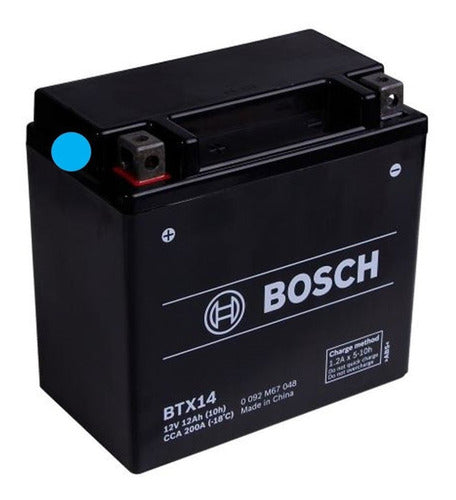 Bateria Bosch Ytx14-bs Gel Agm Bmw F650 Gs Africa Twin Y Mas Con Envio 0