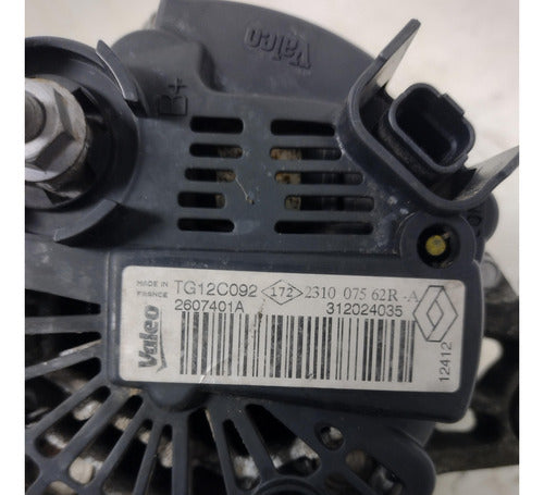 Alternador Renault Duster 2.0 Nafta 2012 4