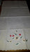 Hand Embroidered Vanity Towel Cover 100% Cotton - Pale Pink 2