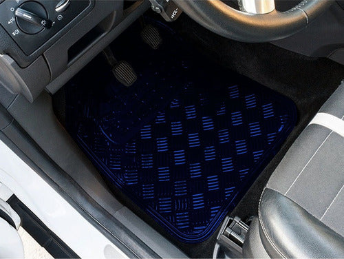 CentroRepuestos Alfombra Juego Autos/Camionetas Aluminio Azul 1