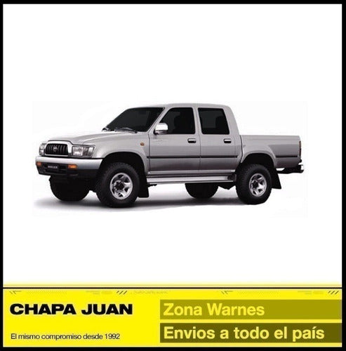 Pasarueda Guardaplast Hilux 2001 2002 2003 2004 Izquierdo 1