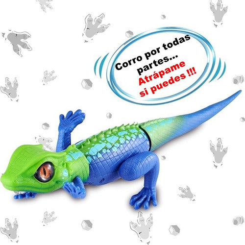 Zuru Nuevo Lagarto Gneco Robot Original Mascota Juguete Niño Niña 3