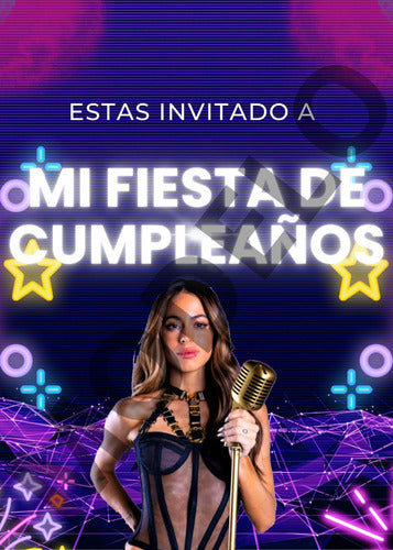 Video Tarjeta Invitación Digital Cumpleaños Tini Stoessel 2