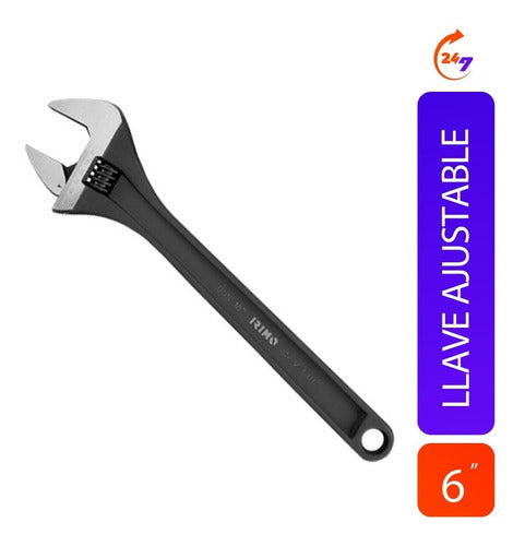 Adjustable French Wrench Irimo By Bahco 6'' 20 mm Opening 0