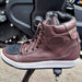 Brown Leather City Rider Motorcycle Boots Sneakers Protectors 7
