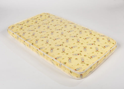 Rainbow Crib Mattress Pillow 75x45x6 by Arco Iris - Best Quality 2