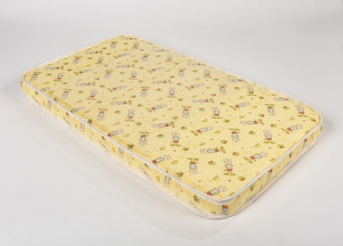 Rainbow Rectangular Crib Mattress 80x50x6 - Excellent 2