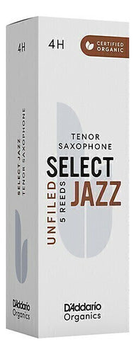 Cañas Daddario Woodwinds Select Jazz Saxo Tenor Unfiled 4h P 0