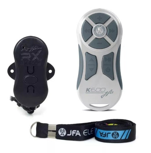 2 Controle Longa Distancia Jfa K600 Cores Branco Tc Cinza 1