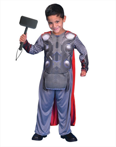 New Toys Thor Avengers Costume with Original Hammer 0