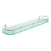 ERO Oval Glass Shelf Organizer for Bathroom and Kitchen 0