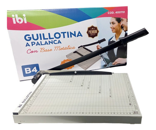 Guillotina A Palanca, Marca Ibi - 400110 - B4 - 0