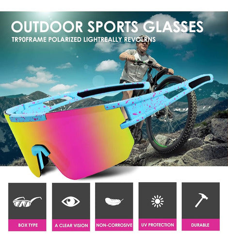 Pxofql Fishing Sunglasses for Men, Polarized Sports Sunglasses 1