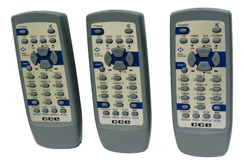 Controle Remoto Para Som Cce Md-3300 0