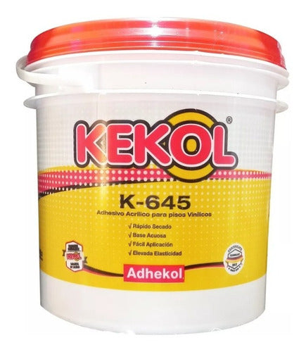 Kekol Adhesivo Acrilico Profesional 10kg Piso Vinilico K645 0