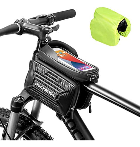 Rockbros Bicycle Phone Bag, Waterproof Front Frame Bag 0