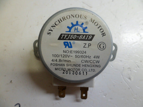 Motor Tyj50-8a19 Compativel P Microondas  Electrolux Leia 1